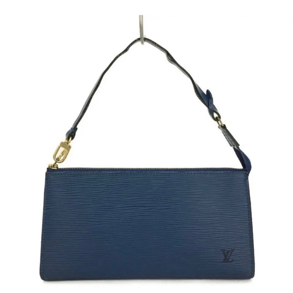 Louis Vuitton Navy Epi Leather 1996 France Shoulder bag